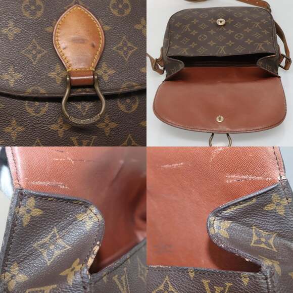 LOUIS VUITTON Monogram Monogram Saint Cloud GM Shoulder Bag M51242 - Picture 11 of 13